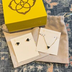 Kendra Scott Necklace + Earring Set
